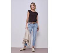 Jeans Mid Waist Slim Leg à la coupe Slim Fit