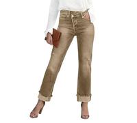 Jeans Mom Noir Taille 7 Parachute Âgée Leg Brillant Resille Téléphone Prince Matelassé Quart Plaquée Morphologie Electrique Boutonnée Italien Moins Doux Footing