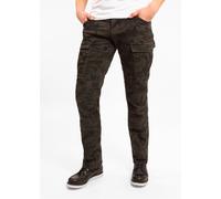 Jeans Moto John Doe Cargo Stroker Longue Couleur: Camouflage Taille: W36/L34