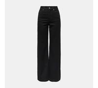 ONLY Onlmadison-Royal Hw Wide DNM BF Gua, Jean Noir, L / 32L Femmes