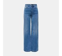 ONLY Onlmadison-Royal Hw Wide DNM BF Gua, Denim Bleu médium, XL / 32L Femmes
