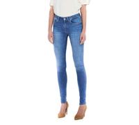 Jeans - ONLY - Blush Life Mid - Coupe skinny - Denim moyen - Effet usé XS/32