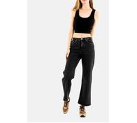 Jeans - ONLY - Juicy - Noir - Baggy - Femme 28/30