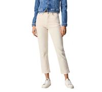 Jeans Pepe Jeans Beige Dion pour Femme - PEPE JEANS - Ajustée - Taille haute US 28