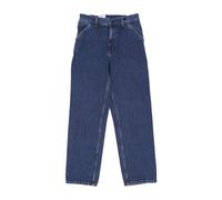 Jeans pour hommes, pantalon simple au genou, bleu delave BLUE STONE WASHED 33/34