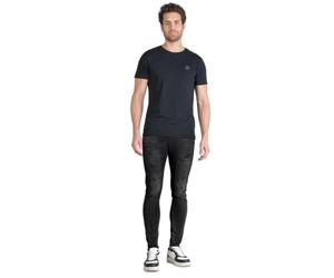 Jeans Power Skinny 7/8ème Destroy Noir N°1