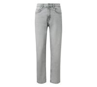 Jeans Relaxed dÃ©contractÃ©e mi-haute QS Gris 29x34