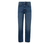 Jeans Relaxed taille mi-haute coupe fuselÃ©e QS Devon Bleu 30x32