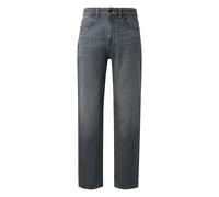 Jeans Relaxed taille mi-haute coupe fuselÃ©e QS Devon Gris 32x34