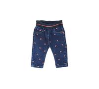 Jeans S.oliver - 2117975 - Mit Umschlagbund Und Herz Muster Jean avec Taille retroussee et Motif coeur bebe Filles 62