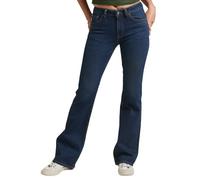 Jeans slim Ã©vasÃ© taille mi-haute femme Superdry Bleu 28x32