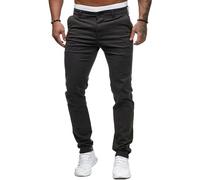 Jeans Slim Casual en Coton pour Hommes Pantalon en Jean Taille Moyenne élastique Jeans Skinny colorés Confortables en Jean (Gris Foncé,M)