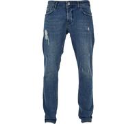 Def Skom Slim Fit Jeans Bleu 30 Homme