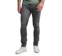 Jeans slim en coton bio Superdry Gris 29x32