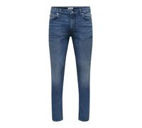 Jeans Slim Fit pour hommes O&S Pantalon en jean de base lavé à la pierre ONSLOOM