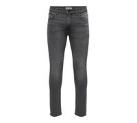 Jeans Slim Fit pour hommes O&S Pantalon en jean de base lavé à la pierre ONSLOOM