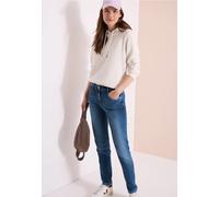 Jeans slim legs à taille haute et coupe ajustée