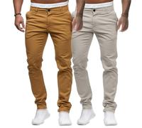 Jeans Slim pour Homme Classique Confortable Jeans réguliers Jeans Droits en Coton Skinny (Color 12-2pc,XXL)