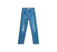 Salsa Jeans Faith Destroyed Crop Slim Fit Jeans Bleu 28 / 28 Femme