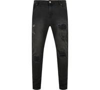 Urban Classics Jeans Heavy Destroyed Noir 33/32 Homme