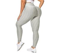 Jeans StaySim Honeycomb Anti Ceuite TIK tok eggings, Pantalon de yoga taille haute Bubbe Texturé, Scrunch/Ruched Butt ift Running Ti 40