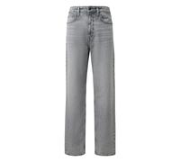 Jeans Straight dÃ©contractÃ© ultra-tendance QS Gris 33x34