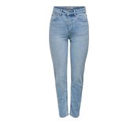 Jeans Straight femme Only Emily Bleu 31x30