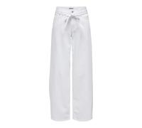 Jeans Straight femme Only Gianna Blanc 28x30