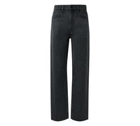 Jeans Straight Taille mi-haute QS Gris 28x34