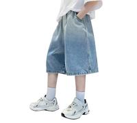 Jeans Streetwear Garçons Pantalon Ample Décontracté Noir Cole Loisirs Sport Classique Ceinture Mode Lâche Enfant Coupe Automne Larges pour Hip Hop