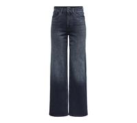 Jeans taille haute femme Only Juicy REA929 Wide Bleu 27x32