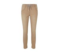 Jeans Tapered dÃ©contractÃ©e femme Tom Tailor Marron 36x28