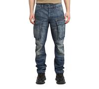 JEANS Uomo G-STAR D23077 D315 ROVIC ZIP 3D REGULAR TAPERED H553 ANTIQUE BLUE CREEK