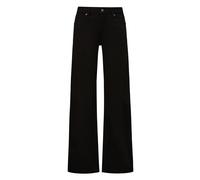 Jeans Wide Leg avec silhouette dÃ©contractÃ©e femme QS Catie Noir 44x32