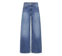 Jeans Wide leg coton femme b.young Kyjla Bleu 33