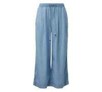Jeans Wide Leg coupe ample taille haute jambe large taille élastique femme s.Oliver Suri Bleu 44