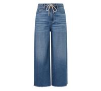 Jeans wide leg coupe régulière taille hauteet jambe large femme s.Oliver Suri Bleu 32