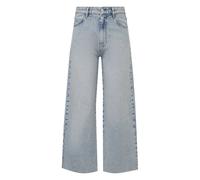 Jeans Wide Leg culotte poches plaquées taille haute femme COMMA Bleu 46