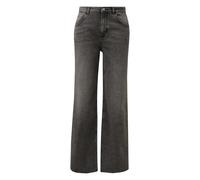 Jeans Wide Leg extensible avec dÃ©lavage dÃ©contractÃ© femme COMMA Gris 42
