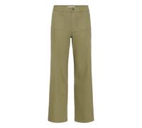 Jeans Wide leg femme KAFFE KABrook Vert 32x30