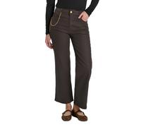 Jeans Wide Leg femme Le Temps des cerises Pulp High 24C Clea Marron 34/36