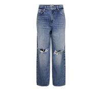 Jeans Wide Leg femme Only Amber Bleu 30x32