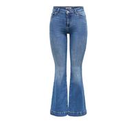Only Jean femme Onlblush Mid Retroflared - Denim bleu médium - Taille L / 32L