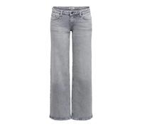 Jeans wide leg femme Only Juicy Gris 25x32