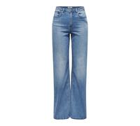 Only Onljuicy-Wauw Hw Wide DNM Gua113 Noos – Denim Bleu médium – L / 34L