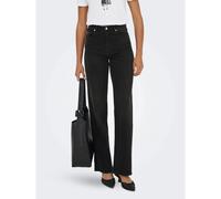 Jeans wide leg femme Only Juicy-Wauw Noir XLx34