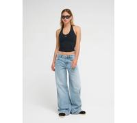 Jeans Wide Leg femme Roxy Sun And Done Bleu 40