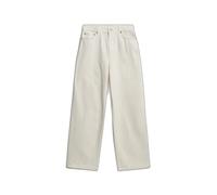 Jeans Wide Leg haute femme Superdry Blanc 28x32