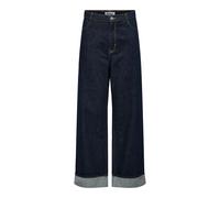 Jeans wide leg taille haute femme Only Hope Bleu 30x32