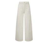 Jeans Wide Leg taille trÃšs haute poches plaquÃ©es femme COMMA Blanc 46
